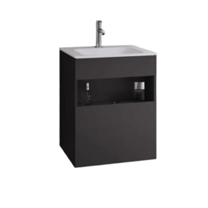 Изображение товара Тумба под раковину Keuco Stageline 32842970000, 50 см, 1 ящик, цвет вулканит матовый