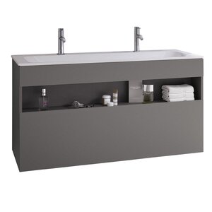 Изображение товара Тумба под раковину Keuco Stageline 120 см, инокс матовый