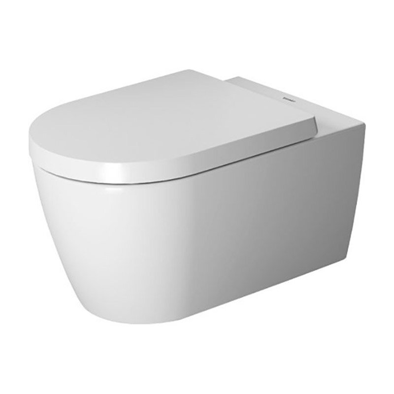 Изображение товара Подвесной унитаз Duravit Me by Starck Rimless, безободковый крышка микролифт, 45290900A1