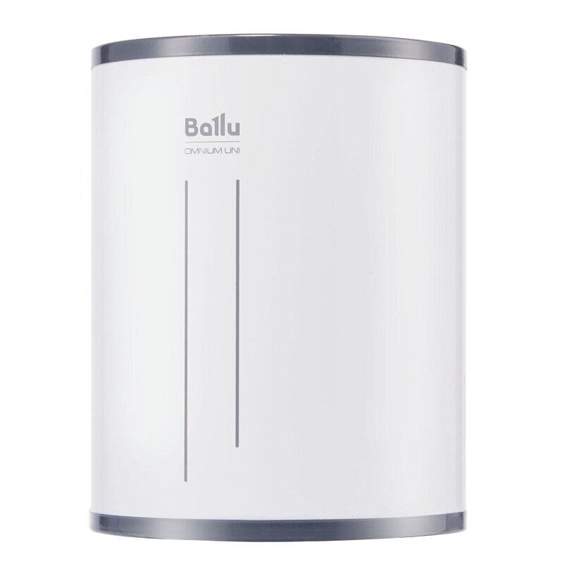 Изображение товара Водонагреватель Ballu BWH/S 10 Omnium Uni O электрический накопительный, 1,5 кВт, однофазный, 10 литров, белый Изображение товара Водонагреватель Ballu BWH/S 10 Omnium Uni O электрический накопительный, 1,5 кВт, однофазный, 10 литров, белый
