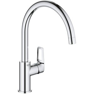 Изображение товара Смеситель для кухонной мойки Grohe BauLoop, 31232001, хром