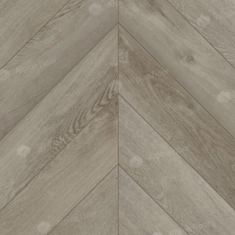 Изображение товара Виниловый ламинат SPC Alpine Floor Chevron Alpine ECO 18-1 12.7х60 см дуб фантазия