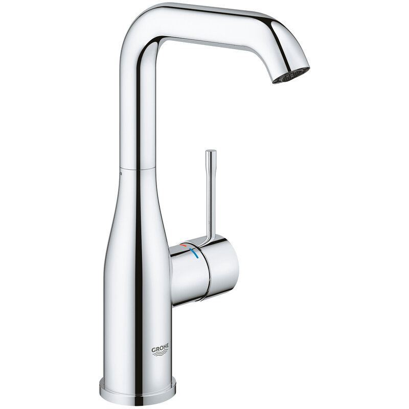 Изображение товара Смеситель для раковины Grohe Essence New, 23541001, с ограничителем температуры, хром Изображение товара Смеситель для раковины Grohe Essence New, 23541001, с ограничителем температуры, хром