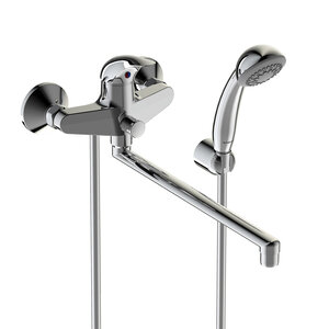 Изображение товара Смеситель Vidima ORION BA005AA для ванны и душа хром 3 года гарантии