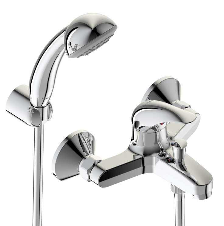 Изображение товара Смеситель для ванны и душа Vidima ОРИОН BA004AA хром