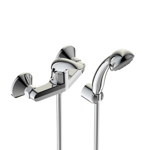 Изображение товара Смеситель Vidima ОРИОН (ORION) BA003AA для душа с душевым гарнитуром, хром