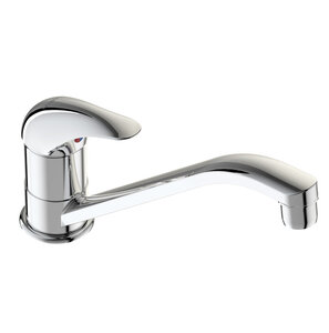 Изображение товара Смеситель Vidima ОРИОН (ORION) BA006AA для кухонной мойки, поворотный излив, хром