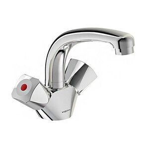 Изображение товара Смеситель Vidima ПРАКТИК (PRACTICE) BA226AA для раковины без донного клапана, поворотный излив, хром