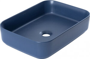Изображение товара Раковина Allen Brau Fantasy 4.11021.ID, 50 х 36 см, накладная, керамика, индиго