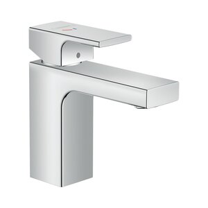 Изображение товара Смеситель для раковины Hansgrohe Vernis Shape, 71594000, донный клапан со стержнем тяги, хром