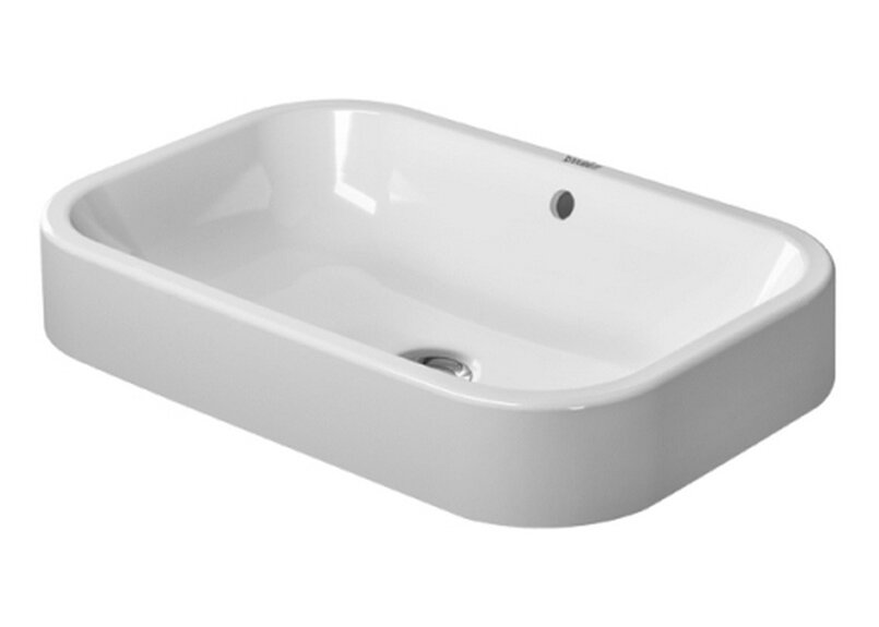 Изображение товара Раковина Duravit Happy D. 2 2314600000 угловая прямоугольная без отверстия под смеситель