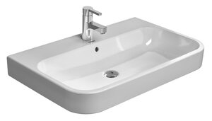 Изображение товара Раковина Duravit Happy D. 2 2318650000 65 см с одним отверстием переливом для ванной комнаты