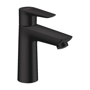 Изображение товара Смеситель для раковины Hansgrohe Talis E, 71713670, донный клапан со стержнем тяги, черный матовый