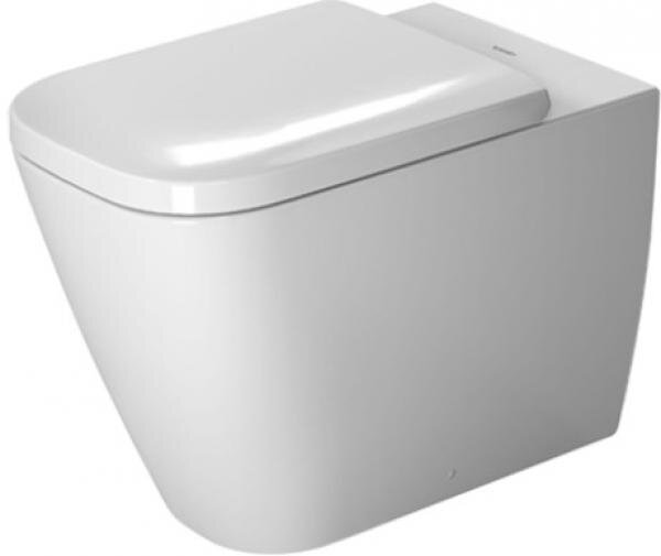 Изображение товара Приставной унитаз Duravit Happy D 2 2159090000 безободковый с функцией биде и быстросъемным сиденье