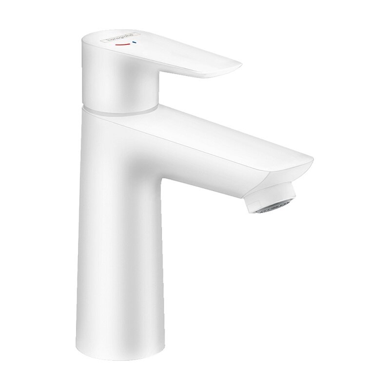 Изображение товара Смеситель для раковины Hansgrohe Talis E 71713700 белый матовый однорычажный