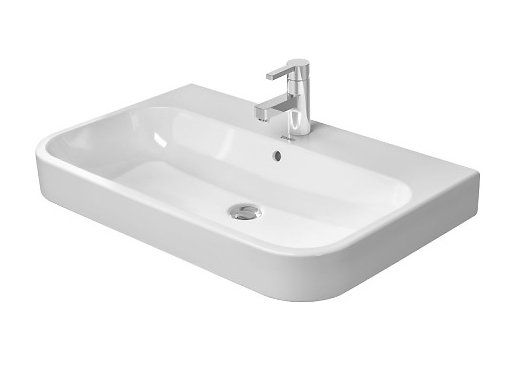 Изображение товара Раковина Duravit Happy D. 2 2318800000 80 см с одним отверстием и переливом