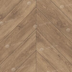 Изображение товара Виниловый ламинат SPC Alpine Floor Chevron Alpine, ECO 18-10, планка 12.7 х 60 см, декор Гевуина, замковый, 5 мм