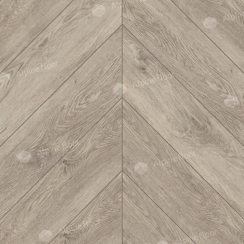 Изображение товара Виниловый ламинат SPC Alpine Floor Chevron Alpine, ECO 18-11, планка 12.7 х 60 см, декор Карите, замковый, 5 мм