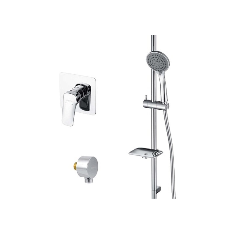 Изображение товара Смеситель для душа Aquatek Вега AQ1076CR с гарнитуром хром