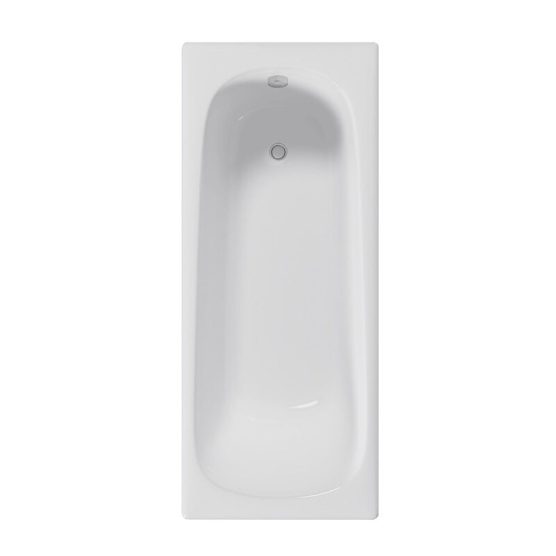 Изображение товара Ванна чугунная Delice Continental DLR230626, 160 х 70 см, без покрытия, без ручек, цвет белый