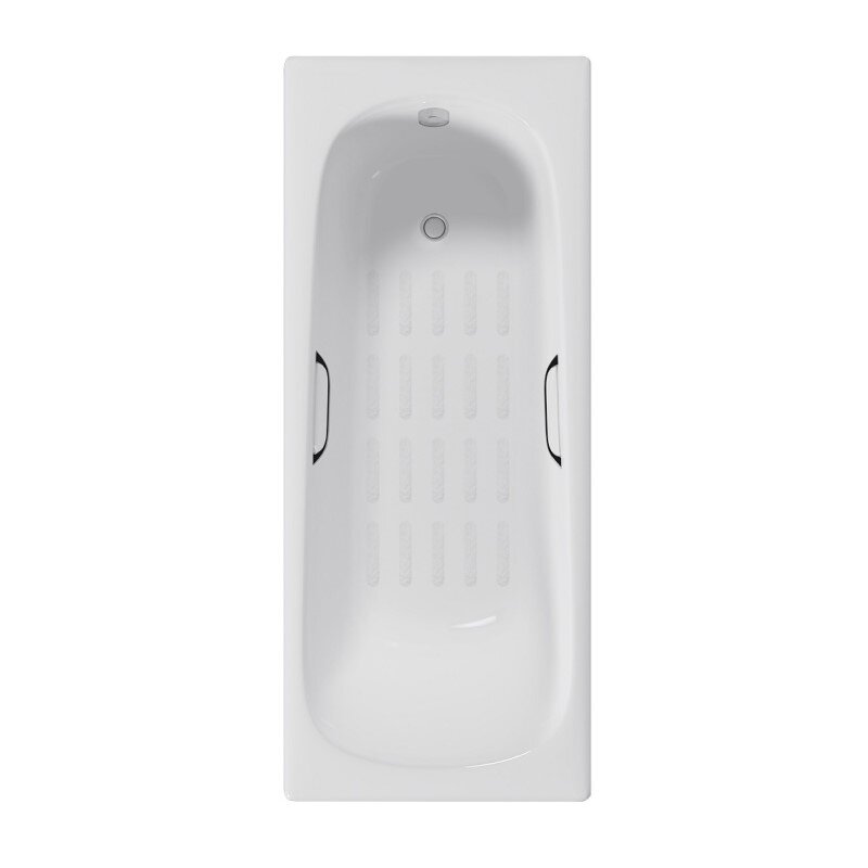 Изображение товара Ванна чугунная Delice Continental DLR230626R-AS, 160 х 70 см, антискользящее покрытие, с отверстиями под ручки, без ручек, цвет белый Изображение товара Ванна чугунная Delice Continental DLR230626R-AS, 160 х 70 см, антискользящее покрытие, с отверстиями под ручки, без ручек, цвет белый
