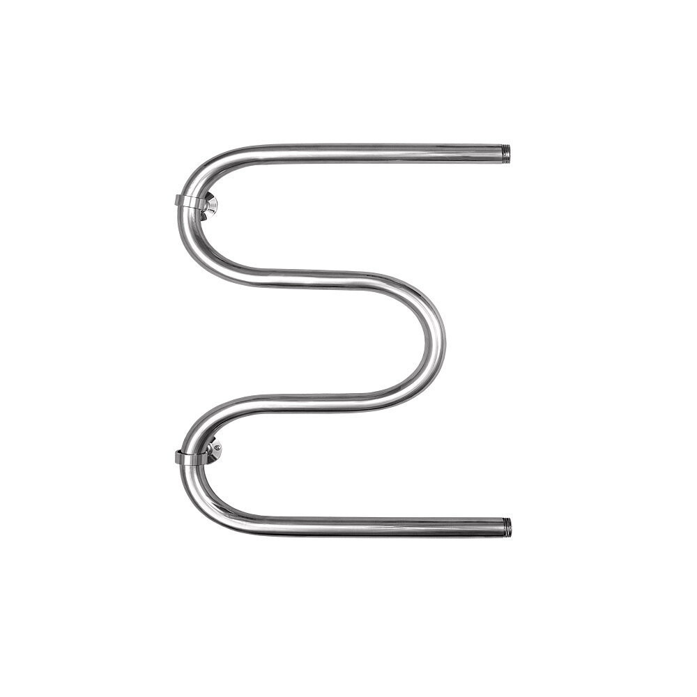 Изображение товара Водяной полотенцесушитель Energy Solo 50x50 М-образная нержавеющая сталь