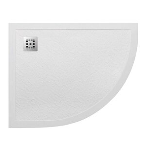 Изображение товара Душевой поддон BelBagno UNO, TRAY-MR-UNO-RH-120/80-550-35-W-L-CR/TRAY-MR-UNO-RH-120/80-550-35-W-R-CR, 120 х 80 см, левый/правый, с сифоном, белый