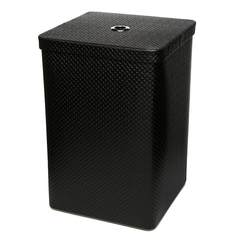 Изображение товара Пуф с корзиной для белья Camelos PBLH-K черный/хром