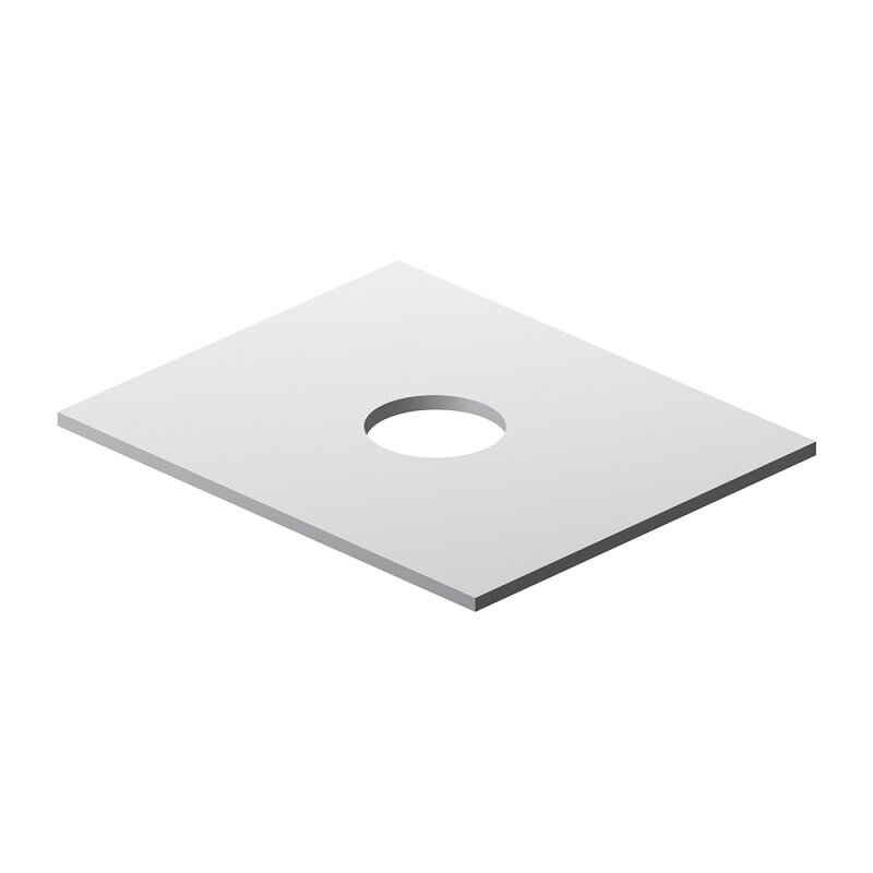 Изображение товара Столешница для ванной 60 см белый матовый ЛДСП немецкого производства