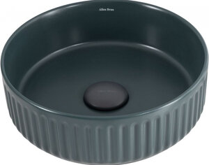 Изображение товара Раковина Allen Brau Fantasy 4.11032.PT, 36 см, накладная, керамика, петроль