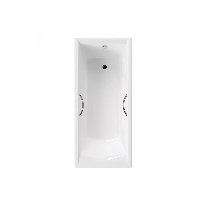Изображение товара Ванна чугунная Delice Prestige 170x70 без покрытия белая с отверстиями под ручки
