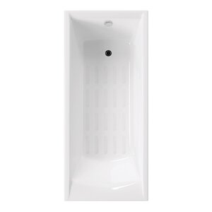 Изображение товара Ванна чугунная Delice Prestige DLR230625-AS, 170 х 75 см, антискользящее покрытие, без ручек, цвет белый