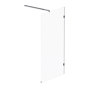 Изображение товара Душевая стенка Am.Pm X-Joy W94WI-100-F1-BTE 100 см со свободным входом стекло прозрачное черный мат Изображение товара Душевая стенка Am.Pm X-Joy W94WI-100-F1-BTE 100 см со свободным входом стекло прозрачное черный мат