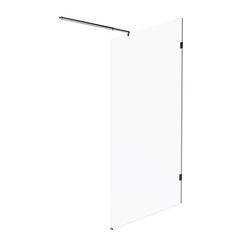 Изображение товара Душевая стенка Am.Pm X-Joy W94WI-110-F1-BTE 110 см со свободным входом, кронштейн обрезной 120 см, стекло прозрачное, профиль черный матовый Изображение товара Душевая стенка Am.Pm X-Joy W94WI-110-F1-BTE 110 см со свободным входом, кронштейн обрезной 120 см, стекло прозрачное, профиль черный матовый