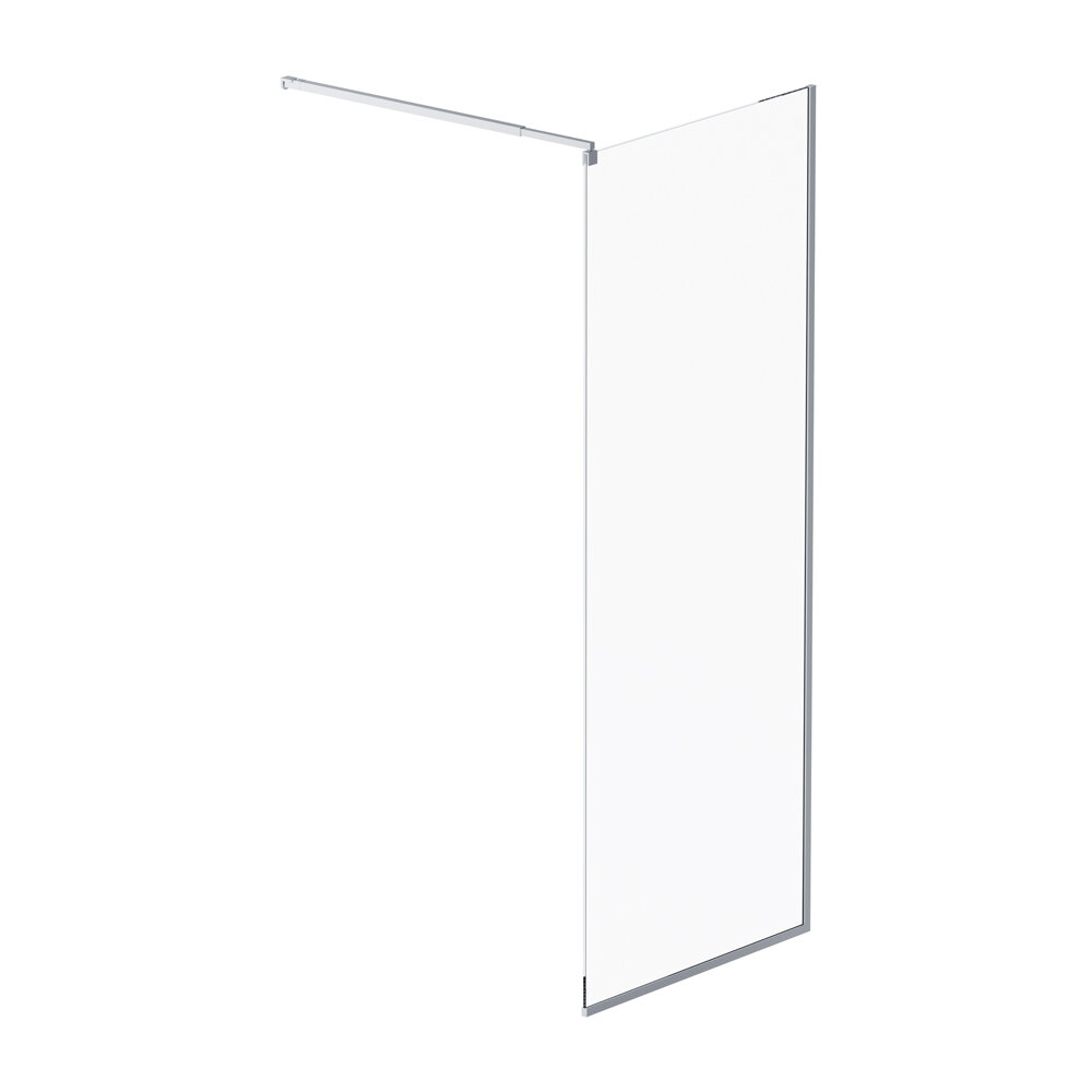Изображение товара Am.Pm Func W84WI 80 F1 MTE душевая стенка Walk In 80 см стекло 8 мм хром профиль