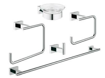 Изображение товара Набор аксессуаров Grohe Essentials Cube 40758001