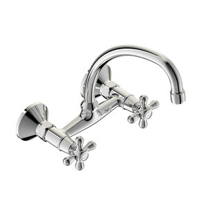 Изображение товара Смеситель Vidima РЕТРО BA121AA для раковины поворотный излив хром