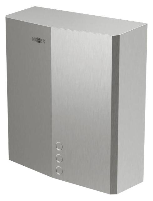 Изображение товара Сушилка для рук NOFER 01610.S Матовая нержавеющая сталь, 800 Вт, сенсор Изображение товара Сушилка для рук NOFER 01610.S Матовая нержавеющая сталь, 800 Вт, сенсор