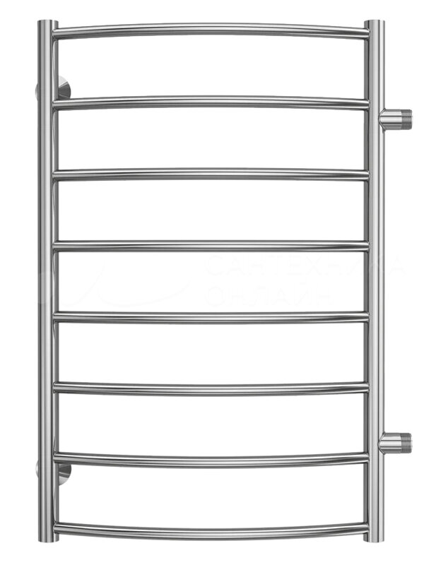 Изображение товара Водяной полотенцесушитель Terminus Классик 50x80 см хром для ванной