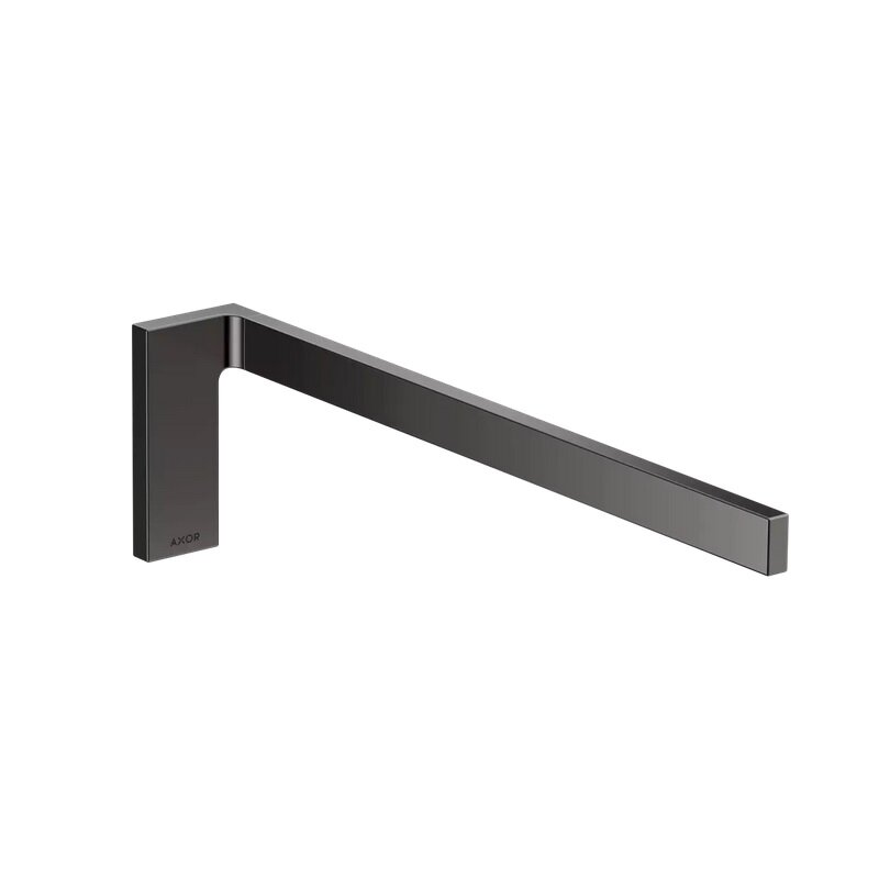 Изображение товара Полотенцедержатель Axor Universal Rectangular 38 см черный хром настенный стильный