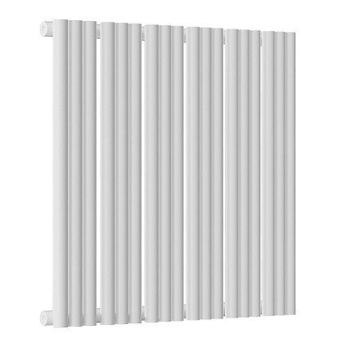 Изображение товара Стальной трубчатый радиатор Empatiko Takt 18 секций Silk White, боковое подключение