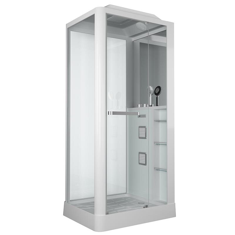 Изображение товара Душевая кабина Grossman Alba GR-122 100 x 80 см Изображение товара Душевая кабина Grossman Alba GR-122 100 x 80 см
