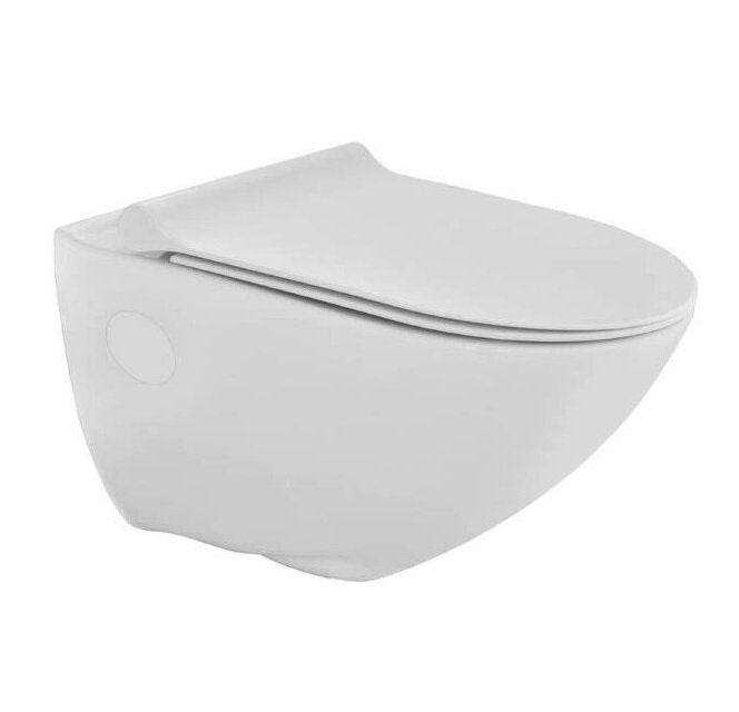 Изображение товара Подвесной безободковый унитаз Jaquar Continental CNS-WHT-963UFSM с микролифт