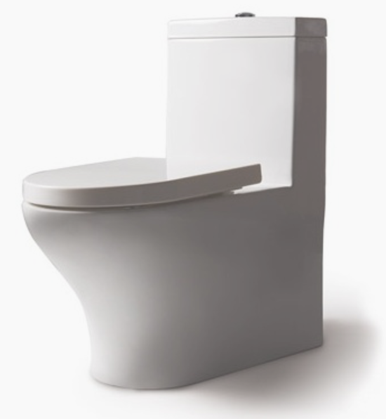 Изображение товара Напольный унитаз Bravat Rael CX01016UW-PA крышка микролифт