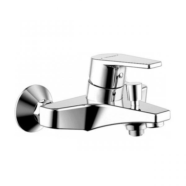 Изображение товара Смеситель для ванны Bravat Line F65299C-B-RUS с фиксированным изливом Изображение товара Смеситель для ванны Bravat Line F65299C-B-RUS с фиксированным изливом
