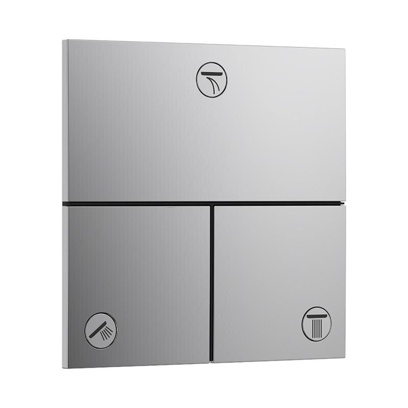 Изображение товара Переключатель потоков Hansgrohe ShowerSelect Comfort E хром 3 функции Изображение товара Переключатель потоков Hansgrohe ShowerSelect Comfort E хром 3 функции