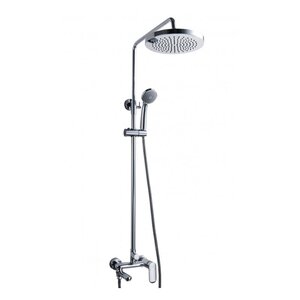 Изображение товара Душевая система Bravat Opal C для ванной круглая с хром покрытием Германия