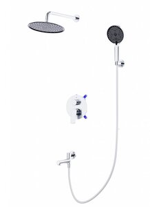 Изображение товара Душевая система BelBagno Marino MARINO-VDSET-CRM, цвет хром