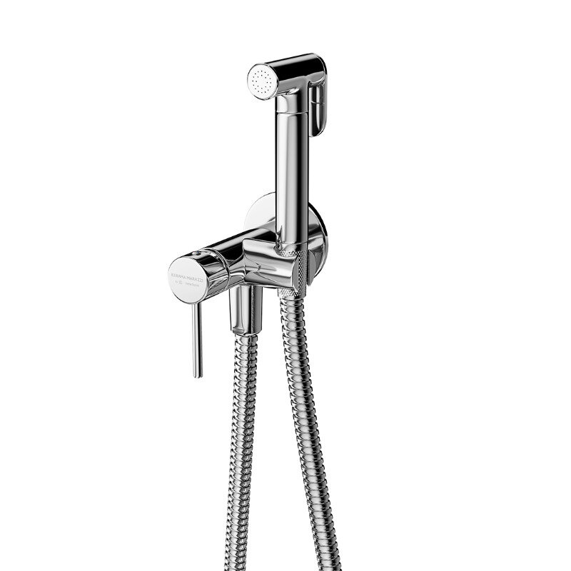 Изображение товара Гигиенический душ Kerama Marazzi Ole 886KM.21.018 со смесителем, хром Изображение товара Гигиенический душ Kerama Marazzi Ole 886KM.21.018 со смесителем, хром