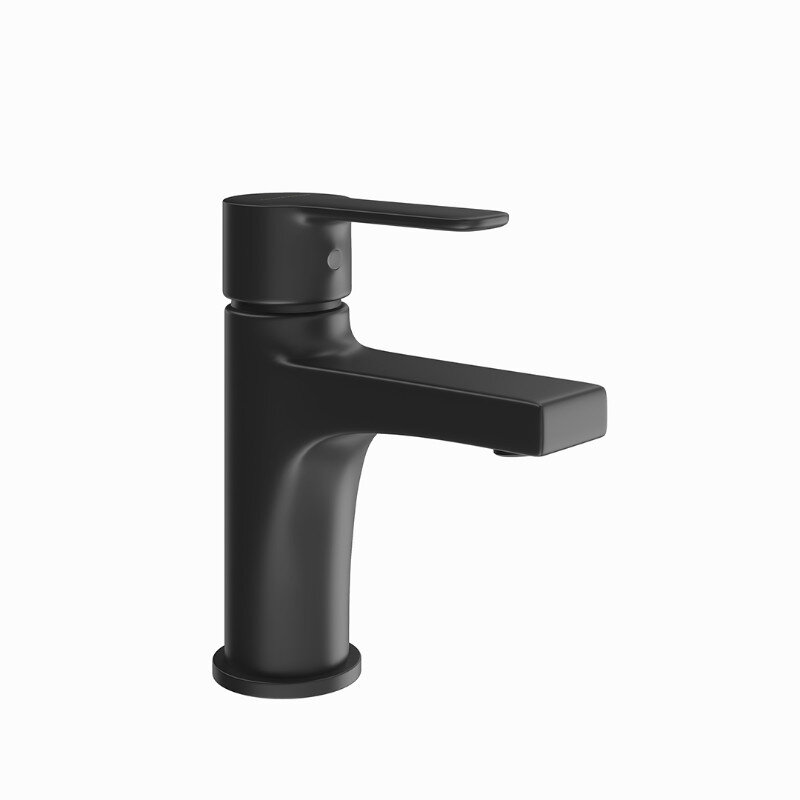 Изображение товара Смеситель для раковины Kerama Marazzi Sonata P4YO205ZNKM черный матовый надежный современный